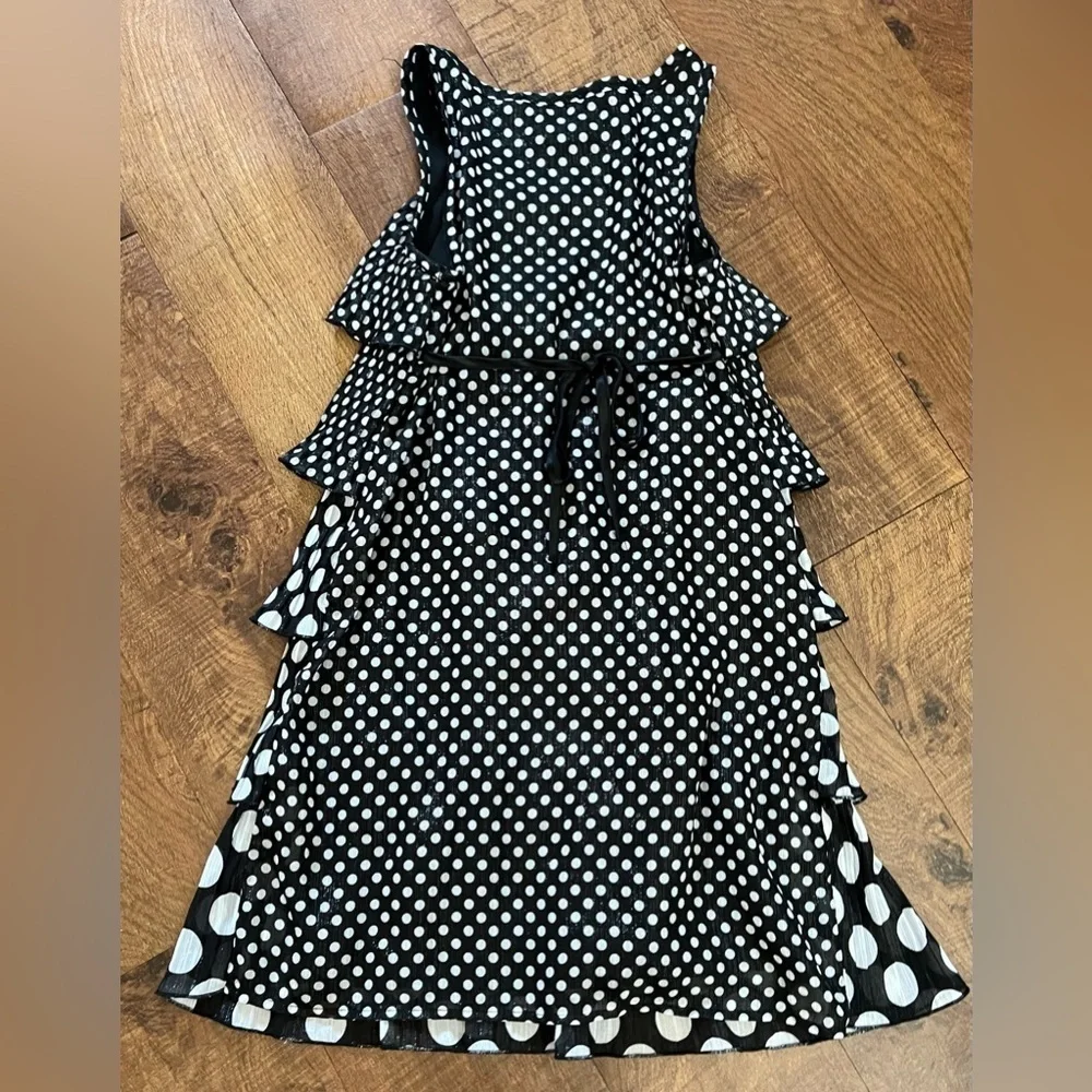 Justice girls tiered layered dress Sz 10